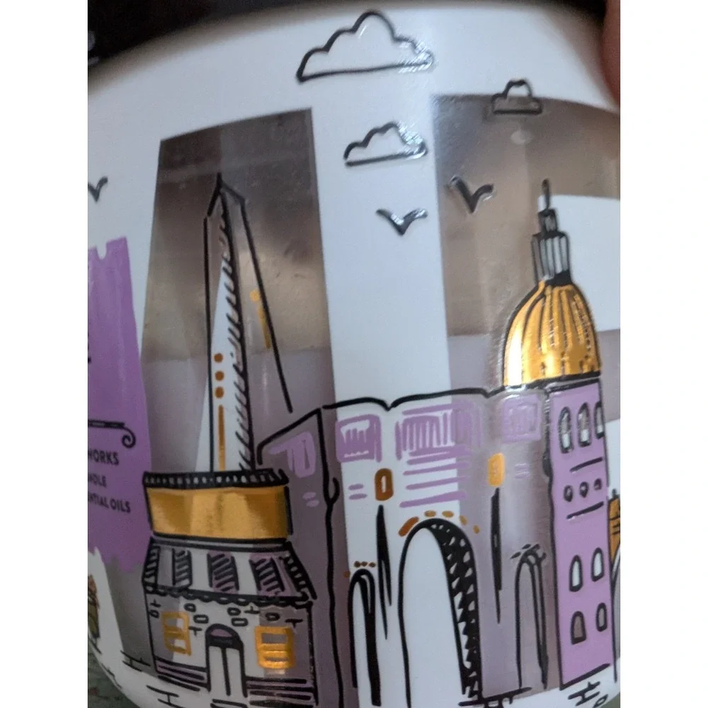 Bath & Body Works ROME PIZZERIA 3-Wick Large Candle‎ 14.5 Oz Over Half Full